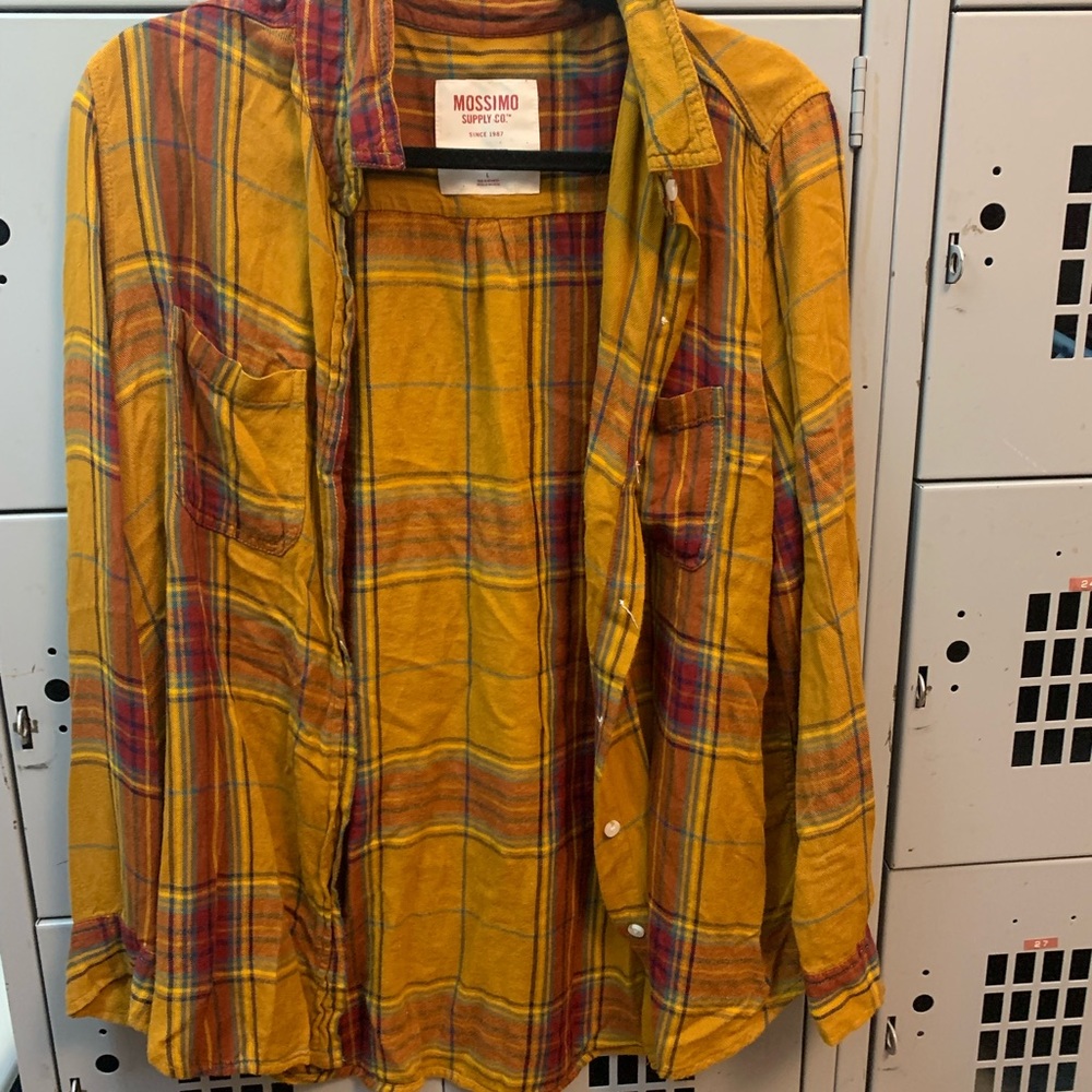 Boyfriend fit plaid shirt from Target